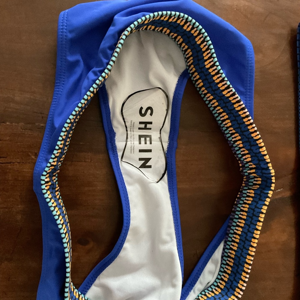 SHEIN Royal Blue and Bikini Set New size Large - Picture 3 of 5